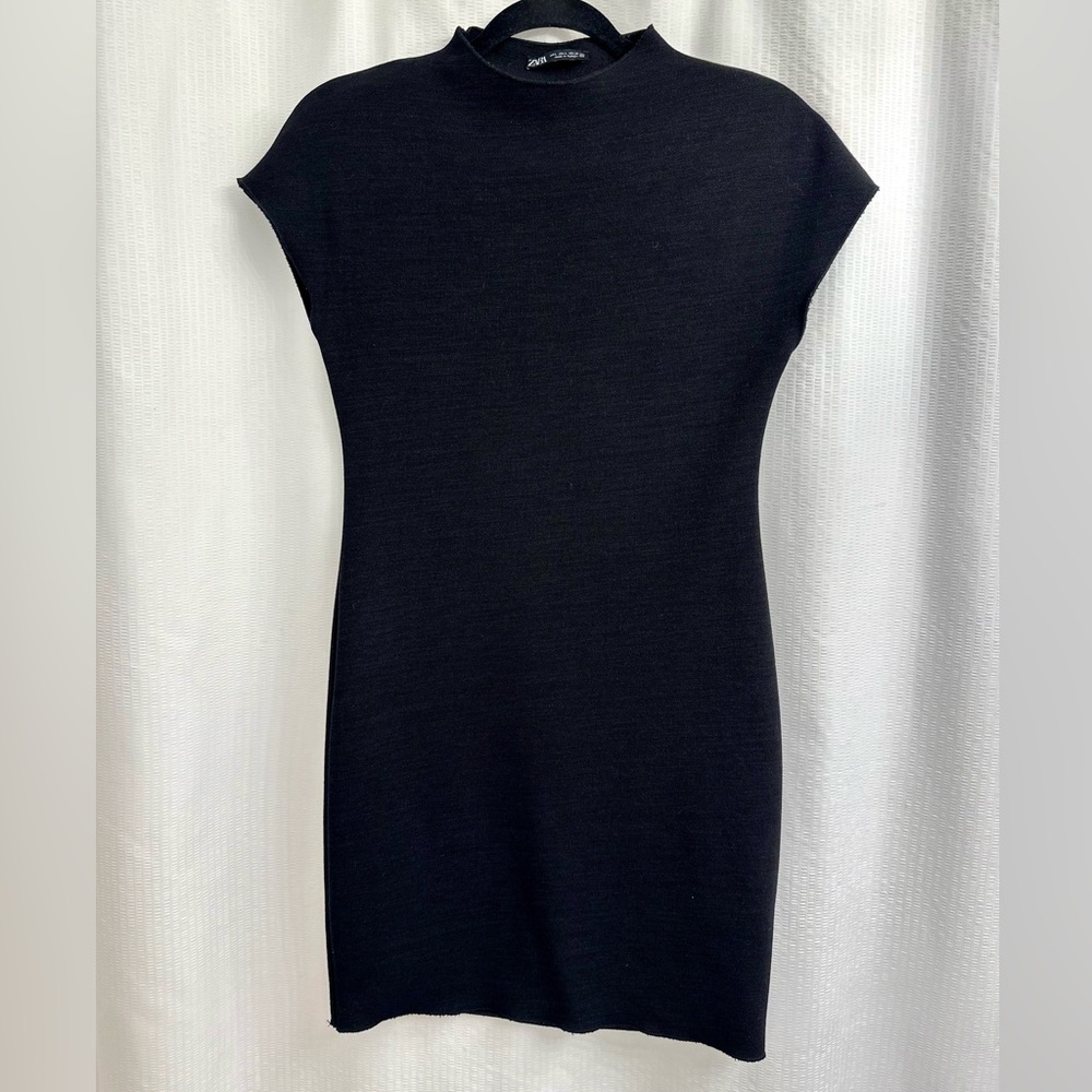 Zara Short Stretch Knit Dress